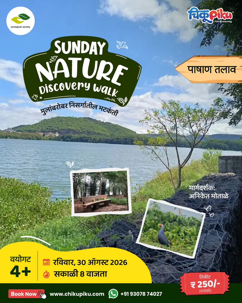 Sunday Nature Discovery Walk Pashan Lake