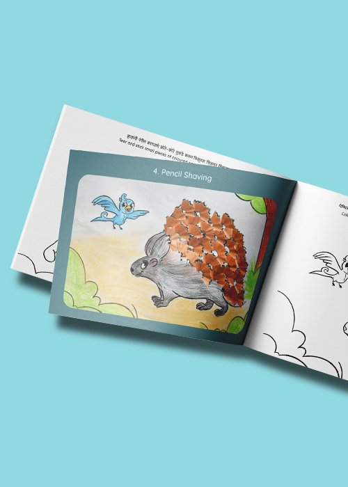 ChikuPiku Activity Book For Kids (with Art Kit)